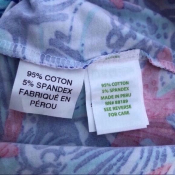 Lilly Pulitzer Tabby Tank She Sells Shells - Picture 8 of 10